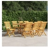 Image de Tuinstoelen inklapbaar 8 st 47x63x90 cm massief teakhout3155048