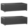 Image de Housses salon de jardin 2pcs 8oillets 125x70x35cm rectangulaire 3155340