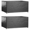 Image de Housses salon de jardin2pcs 8oillets 160x120x75cm rectangulaire 3155345