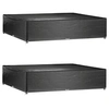 Image de Housses de salon de jardin 2 pcs 16 oillets 240x240x55 cm carré 3155355