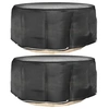 Image de Housses pour meubles de jardin 2 pcs 10 oillets Ø260x90 cm rond