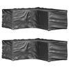 Image de Housses de salon de jardin en forme de L 2 pcs 16 oillets 3155370