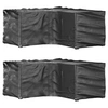 Image de Housses de salon de jardin en forme de L 2 pcs 16 oillets 3155371