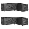 Image de Housses de salon de jardin en forme de L 2 pcs 16 oillets 3155374