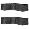 Image de Housses de salon de jardin en forme de L 2 pcs 16 oillets 3155379