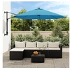 Image de Wandparasol 290 cm zeeblauw362890