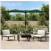 Image de Parasol de Jardin à Double Tête avec LED, Pare-soleil de Patio, Abri de Soleil, Parasol de Plage Terrasse Extérieur, 362970