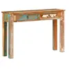 Image de Table console 110x30x75 cm bois massif de récupération