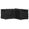 Image de Ensembles canapés, fauteuils et tables de jardin polyethylene 9 pieces