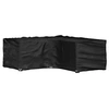 Image de Housse de salon de jardin en forme de L 16 oillets 215x215x70cm