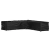 Image de Housse de salon de jardin en forme de L 20 oillets 300x300x70cm