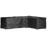 Image de Housse de salon de jardin en forme de L 16 oillets 260x210x80cm 319326