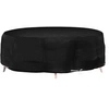 Image de Housse pour salon îlot 10 oillets Ø236x67 cm rond 319334