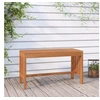 Image de Banc de jardin 80 cm bois massif d'eucalyptus 363287