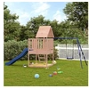 Image de Aire de jeux d'extérieur bois massif de douglas, ensemble de jeu, ensemble de jeu en bois, ensemble de terrain de jeu 3155937