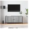 Image de Meuble TV avec portes sonoma gris 102x35x45cm bois d'ingénierie826293