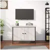 Image de Meuble TV avec portes sonoma gris 60x35x45 cm bois d ingénierie