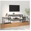 Image de Meuble TV Sonoma gris 157x35x52 cm bois d ingénierie