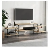Image de Meuble TV chêne sonoma 197x35x52 cm bois d'ingénierie826326