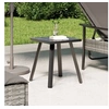 Image de Table de jardin anthracite 34x34x38 cm acier