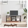 Image de Meuble TV sonoma gris 100x35x45 cm bois d'ingénierie et fer831801