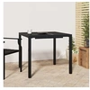 Image de Table de jardin anthracite 80x80x72 cm acier 362743