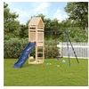 Image de Aire de jeux d'extérieur bois de pin massif, ensemble de jeu, ensemble de jeu en bois, ensemble de terrain de jeu 3156907