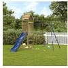 Image de Aire de jeux d'extérieur bois de pin imprégné, ensemble de jeu, ensemble de jeu en bois, ensemble de terrain de jeu 3156909