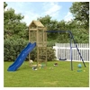 Image de Aire de jeux d'extérieur bois de pin imprégné, ensemble de jeu, ensemble de jeu en bois, ensemble de terrain de jeu 3156951
