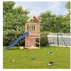 Image de Aire de jeux d'extérieur bois massif de douglas, ensemble de jeu, ensemble de jeu en bois, ensemble de terrain de jeu 3156986