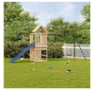 Image de Aire de jeux d'extérieur bois de pin massif, ensemble de jeu, ensemble de jeu en bois, ensemble de terrain de jeu 3156988