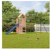 Image de Aire de jeux d'extérieur bois massif de douglas, ensemble de jeu, ensemble de jeu en bois, ensemble de terrain de jeu 3156989