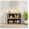 Image de Bijzetkast 85x33x75 cm massief mangohout352897