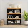 Image de Armoire latérale 85x33x107 cm bois massif de manguier352901