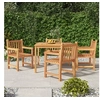 Image de 5-delige Tuinset massief teakhout3157147