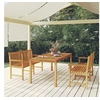 Image de 3-delige Tuinset massief teakhout3157156