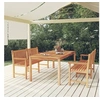 Image de 3-delige Tuinset massief teakhout3157159