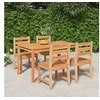 Image de 5-delige Tuinset massief teakhout3157183