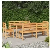 Image de 5-delige Tuinset massief teakhout3157204