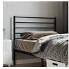 Image de Hoofdbord metaal zwart 107 cm352349