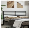 Image de Tête de lit métal noir 180 cm