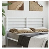 Image de Tête de lit métal blanc 160 cm