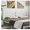 Image de Hoofdbord metaal wit 200 cm352406