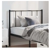 Image de Hoofdbord metaal zwart 100 cm352509