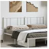Image de Hoofdbord 180 cm metaal wit352565