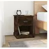 Image de Tables de chevet 2 pcs chêne fumé 39x39x47,5 cm bois ingénierie816139