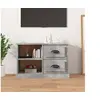 Image de Meuble TV gris béton 73x35,5x47,5 cm bois d'ingénierie816172