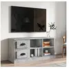 Image de Meuble TV gris béton 102x35,5x47,5 cm bois d'ingénierie816180