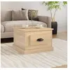 Image de Table basse Chêne sonoma 50x50x35 cm Bois d'ingénierie816251