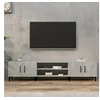 Image de Meuble TV gris béton 180x31,5x40 cm bois d ingénierie